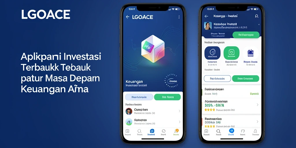 Tampilan antarmuka aplikasi LGOACE yang modern dan informatif.